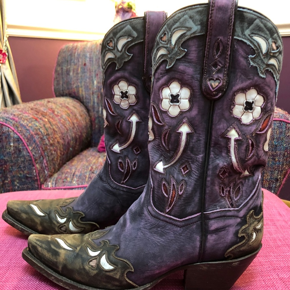 Dan Post Cowgirl Boots. Look Brand New💗Size 8 1/2